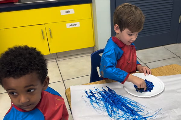 Preschool painting