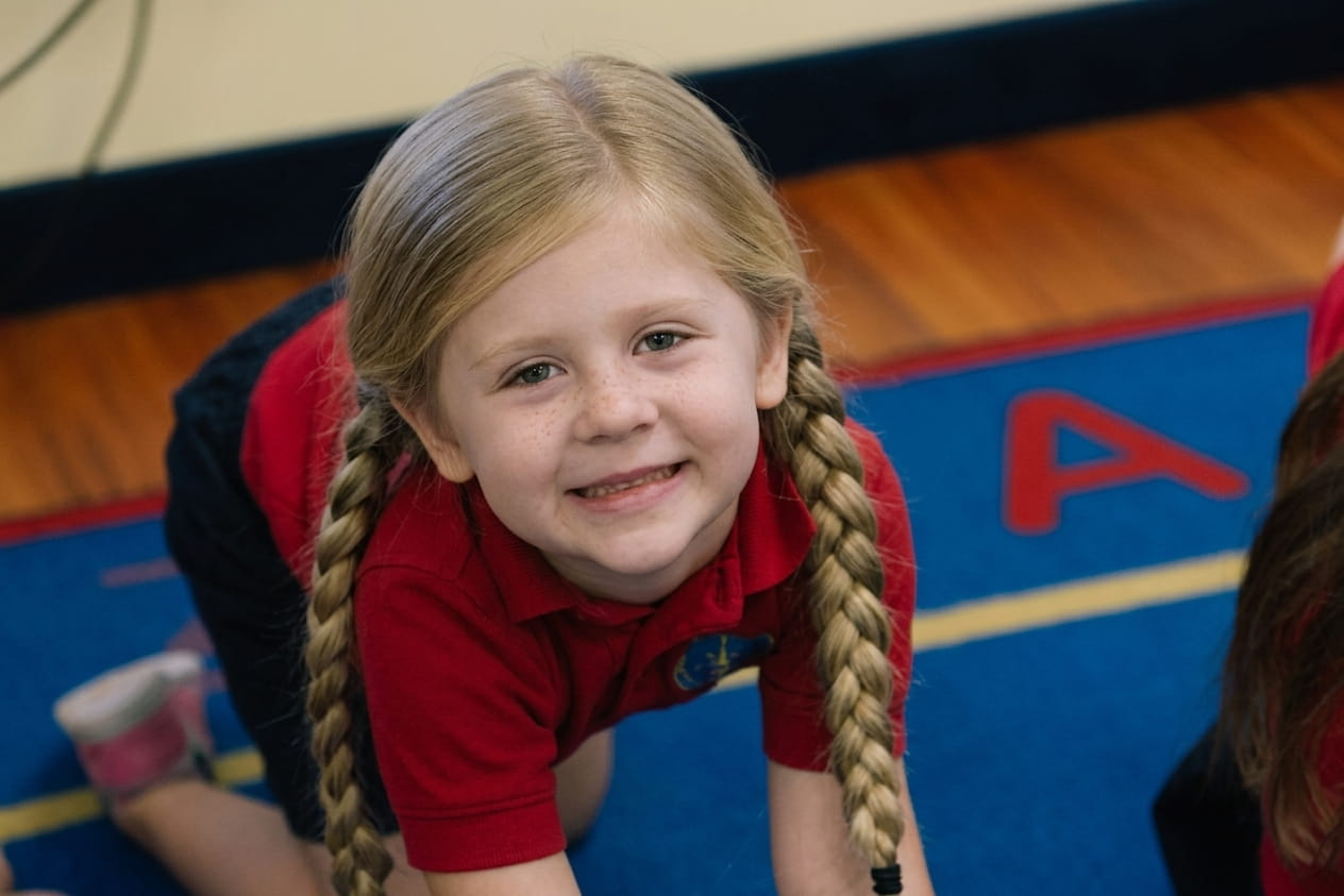 Preschool girl